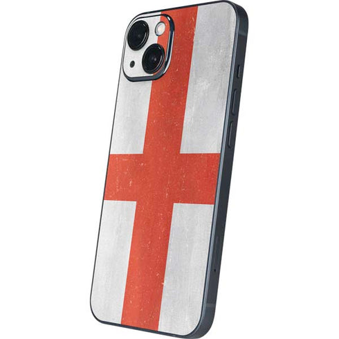 England Flag Distressed iPhone Skins